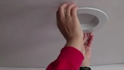 Lightdot 6 inch LED Can Lights Dimmable installation