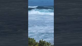 Tsunami type waves. Wow! all South shore Kauai