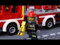 LEGO City Day As A Firefighter STOP MOTION LEGO Fire Extinguishing Billy Bricks Compilations 