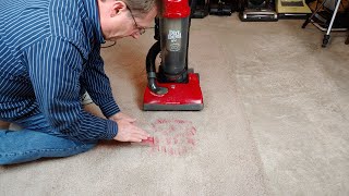 Two Cycle Sand AND Baking Soda Test Using The Dirt Devil Featherlite Bagless
