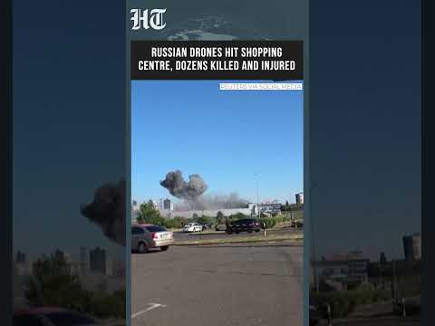 Video Russian Drones Strike Shopping Centre in Ukraines Kryvyi Rih, 14 Killed |