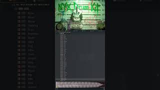 NO TALK, JUST HARD SOUNDS 🔊 NYX DRUM KIT #drumkit #flstudio #che #musicproducer #freedrumkit #shorts