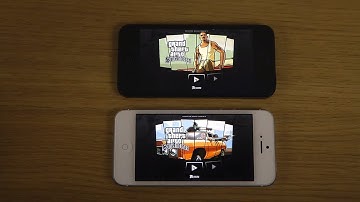 GTA San Andreas iPhone 5 iOS 7.0.4 vs. iPhone 5 iOS 6 - Gaming Performance Comparison Review