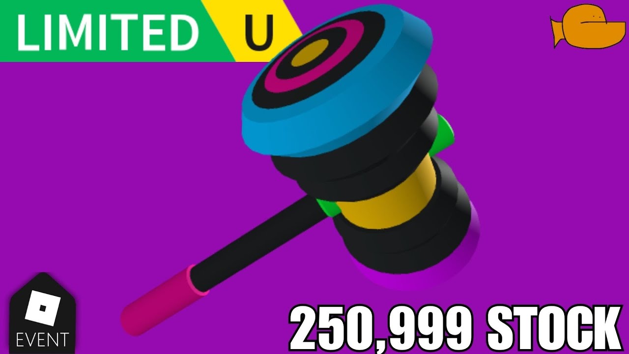 FREE UGC LIMITED EVENT! HOW TO GET BONK! Hammer! (ROBLOX Catalog