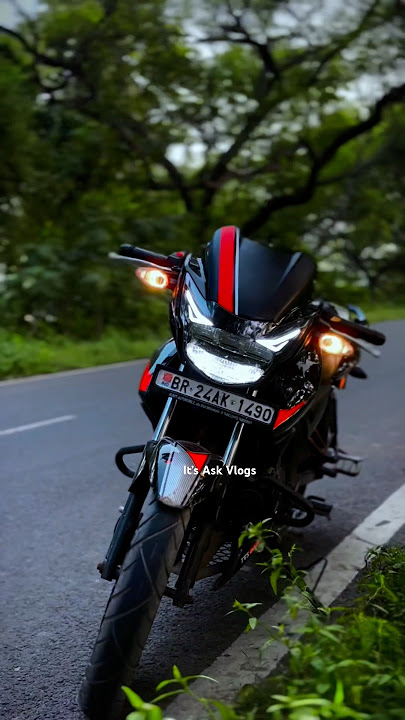 Apache 160 cc 2v BS7 Black 🔥🔥 // Apache lovers #youtubeshorts #apachee #bike #shorts