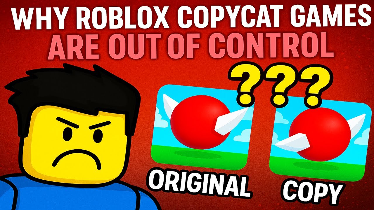 Why Roblox Copycat Games Are Out Of Control YouTube 