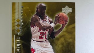 Self-Graded Sports Card: 1998-99 Upper Deck Black Diamond Gold Michael Jordan 