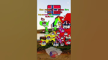 How many Norwagians are in your country #map #mapguide #globalmapper #europe #mapping #geoportal