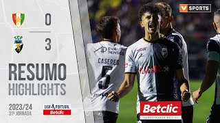 Resumo: Estrela Amadora 0-3 Farense (Liga 23/24 #31)