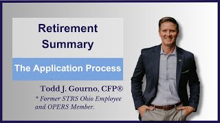 STRS Application Process