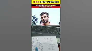 16 hours Study Aditya Ranjan Sir Maths motivation #trending #shorts #viralvideo #ssc #ssccgl