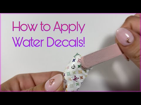 Comment DECALQUES eau à ongles | Ongles plein Wraps!