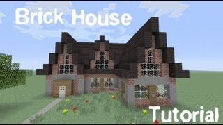 How to Build a Small Brick House in Minecraft