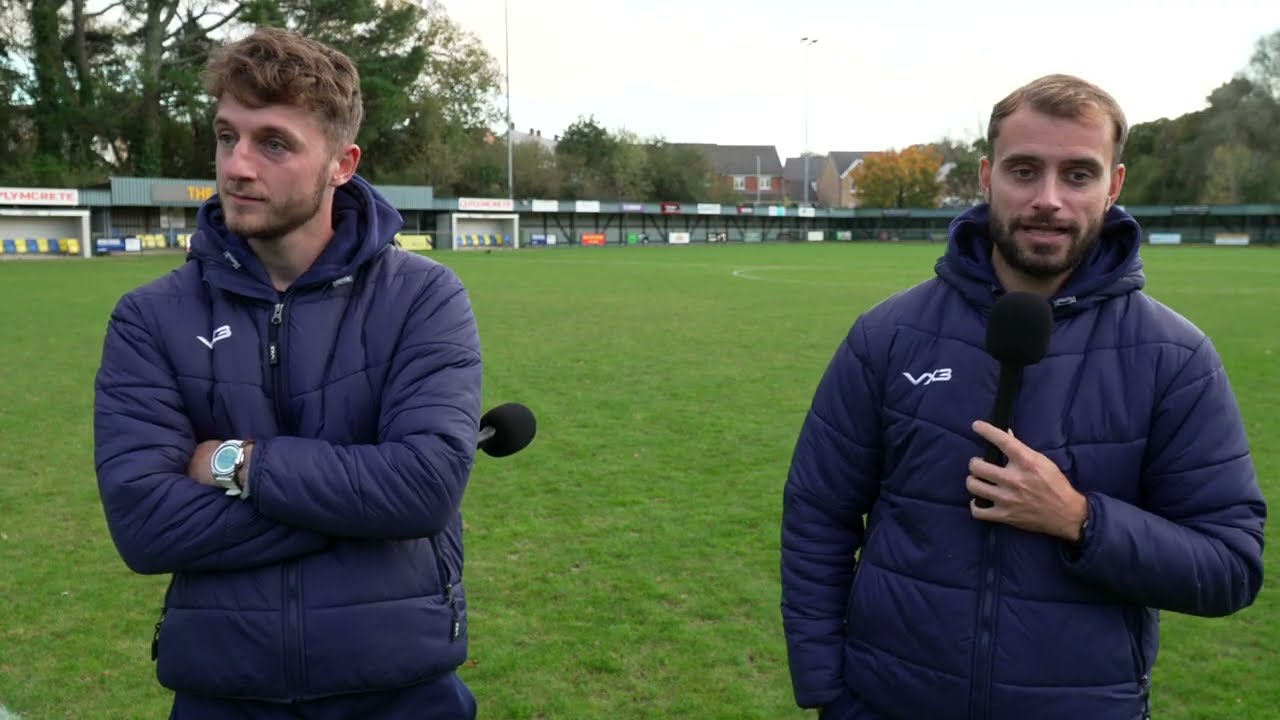 Joe Lea & Pat Suraci Post Match Interview | Plymouth Parkway vs Poole Town