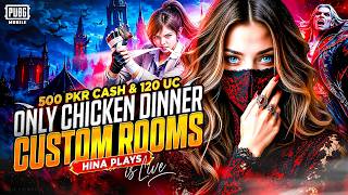 PUBG Mobile Live | UC and Cash Custom Rooms | Pubg Custom Rooms | Hina Plays is Live screenshot 3