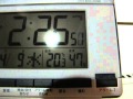 温湿度計付き電波時計NR529S電波入感同期取れた