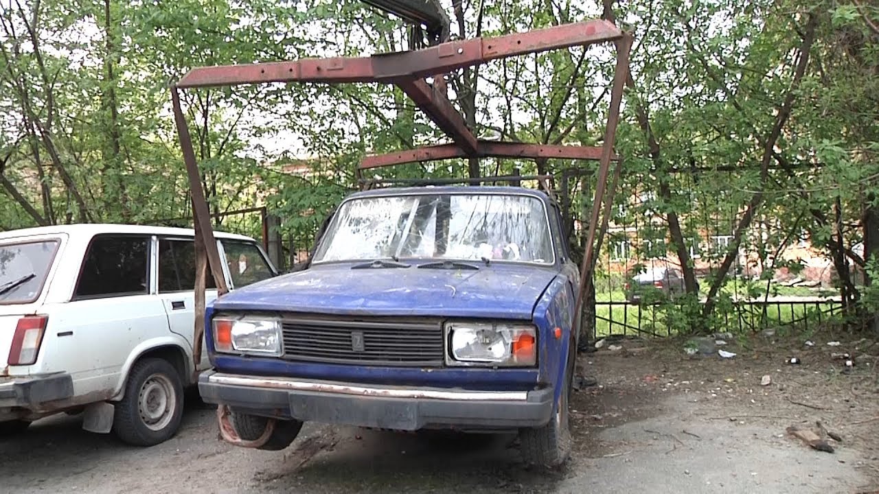 Эвакуация брошенных авто