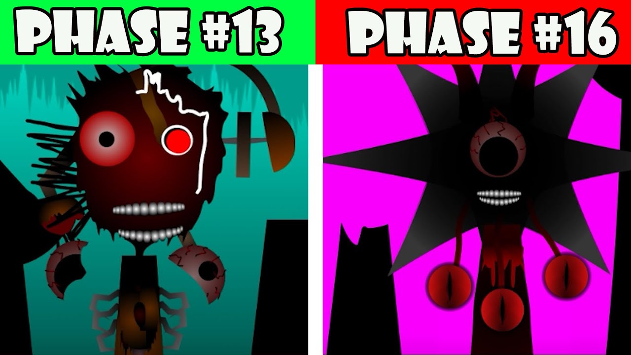 Incredibox: Sprunki Phase 13 Dashdoshty VS Sprunki Phase 16 Dashdoshty ...