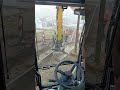 Grading dry concrete with SANY SY155W