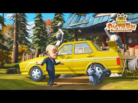 Boonie Bears: Autumn Awesomeness | EP 9 | Get Rich Vick | Cartoon for kids