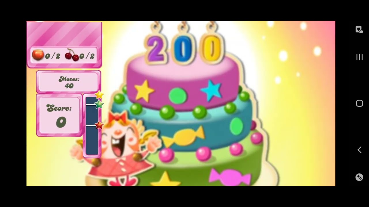 Candy Crush Saga - Level Failed 205 No more lives