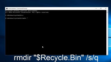 How To Repair Corrupted Recycling Bin In Windows 10/8/7