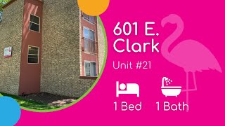 601 E. Clark #21 (1BD/1BA)