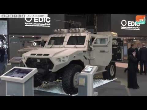 شركة نمر الإماراتية تكشف عن مدرعة عجبان بمعرض أيدكس 2019