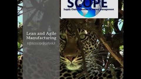Lean and Agile manufacturing