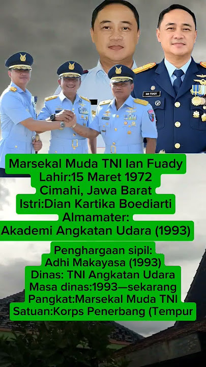 Marsekal Muda TNI Ian Fuady #tni