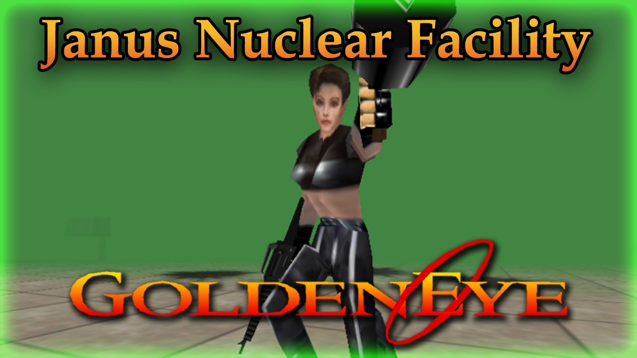 GoldenEye 007 N64 Custom Level - Janus Nuclear Facility