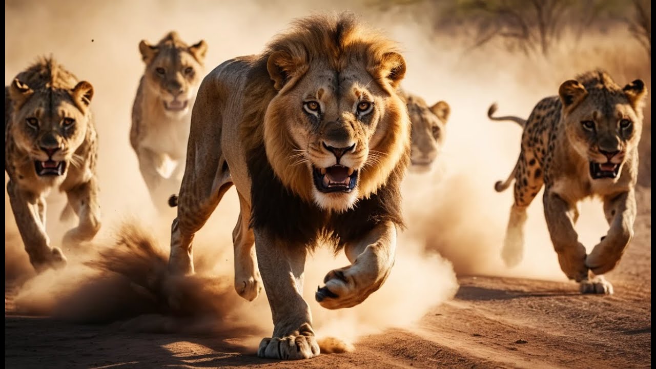 Balance of the Wild: Lion, Hyena, and the Law of Survival