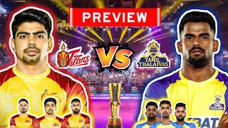 tamil thalaivas vs Telugu titens preview prediction tamil #kabaddi #pkl