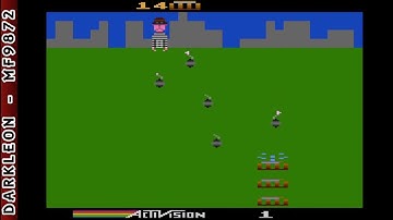Atari 5200 - Kaboom! © 1983 Activision - Gameplay