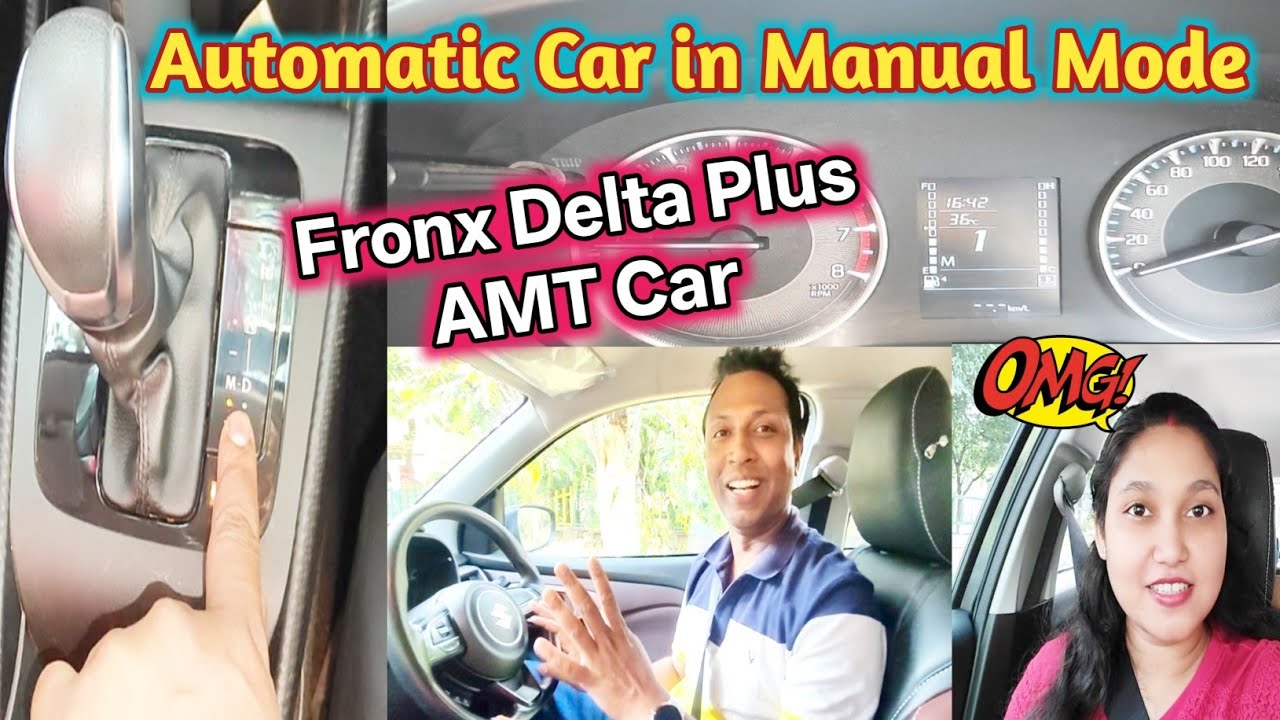 How to drive an Automatic Car in Manual Mode | Maruti Suzuki Fronx ...