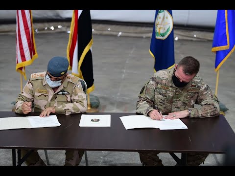 🇮🇶قوات التحالف الدولي تنسحب من قاعدة التاجي شمالي العراق