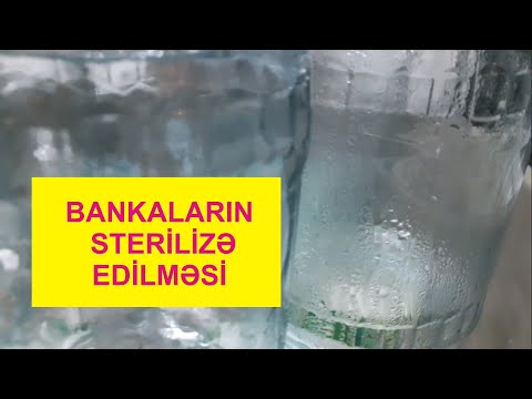 Video: Mikrodalğalı sobada bankaları necə sterilizasiya etmək olar?