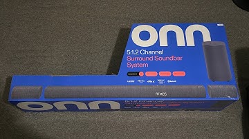 Onn 5.1.2 Dolby Atmos & DTS:X Soundbar Unboxing and Sound Test