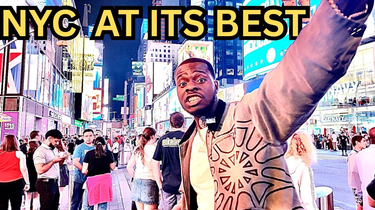 🗽 A Day in Times Square NYC | Jugg Nation Vibes & Jokes