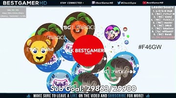 30K Subscribers! AGAR.IO Bots // 200+ BOTS // 140,000 MASS // NO LAG // Agario Hack #MOREB