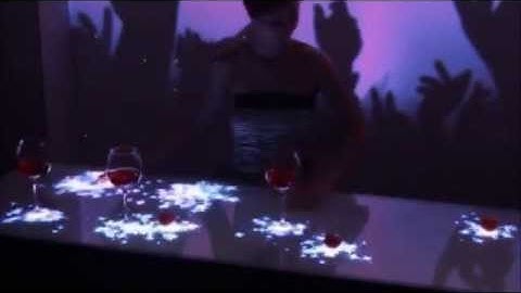 Interactive Bar Surface