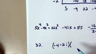 Pre Calc Ch 2 Test Review Video Part 4