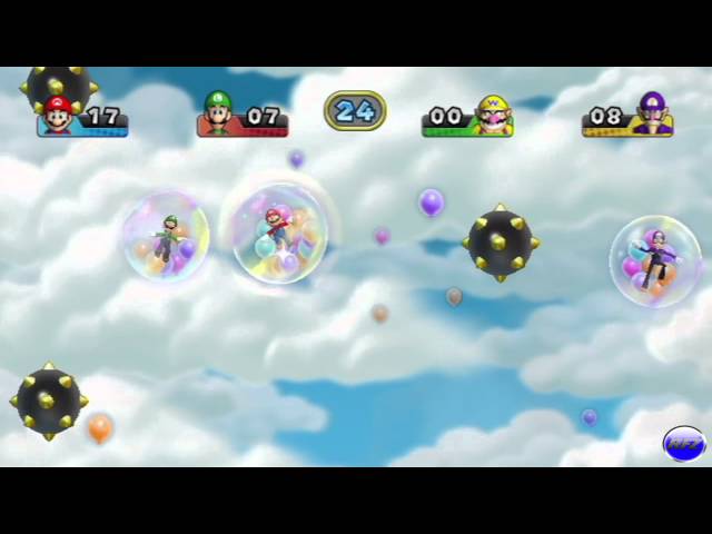 Mario Party 9 - Bumper Bubbles ~ Free for All class=
