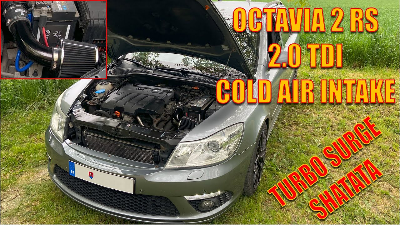 SKODA OCTAVIA 2 RS TDI COLD AIR INTAKE