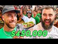 Jason kelce  travis kelces wild eagles charity challenge