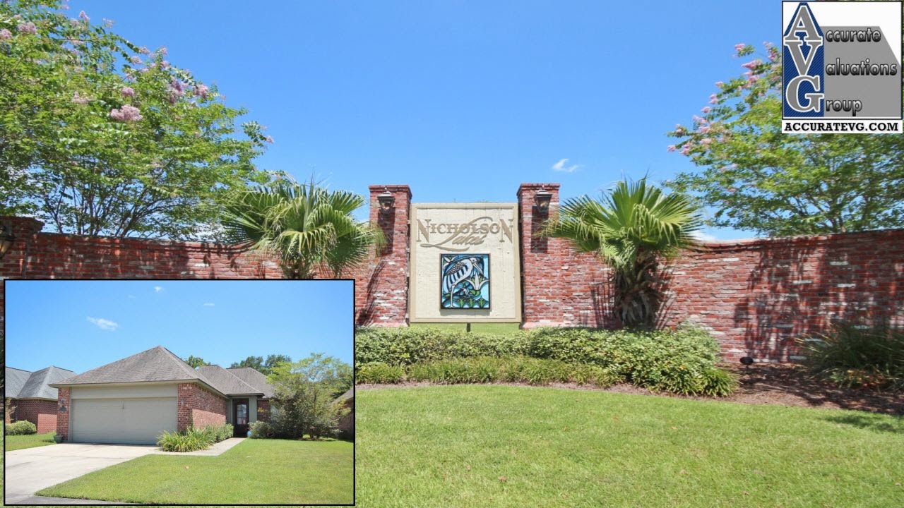 Nicholson Lakes Baton Rouge Appraisers Tour 70810 2015 YouTube