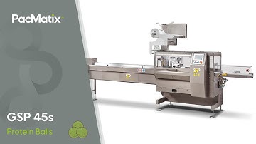 Pacmatix Pty Ltd - GSP 45s Flow Wrapper - Protein Balls
