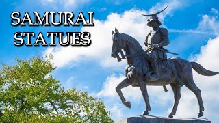 Epic Statues of the Samurai