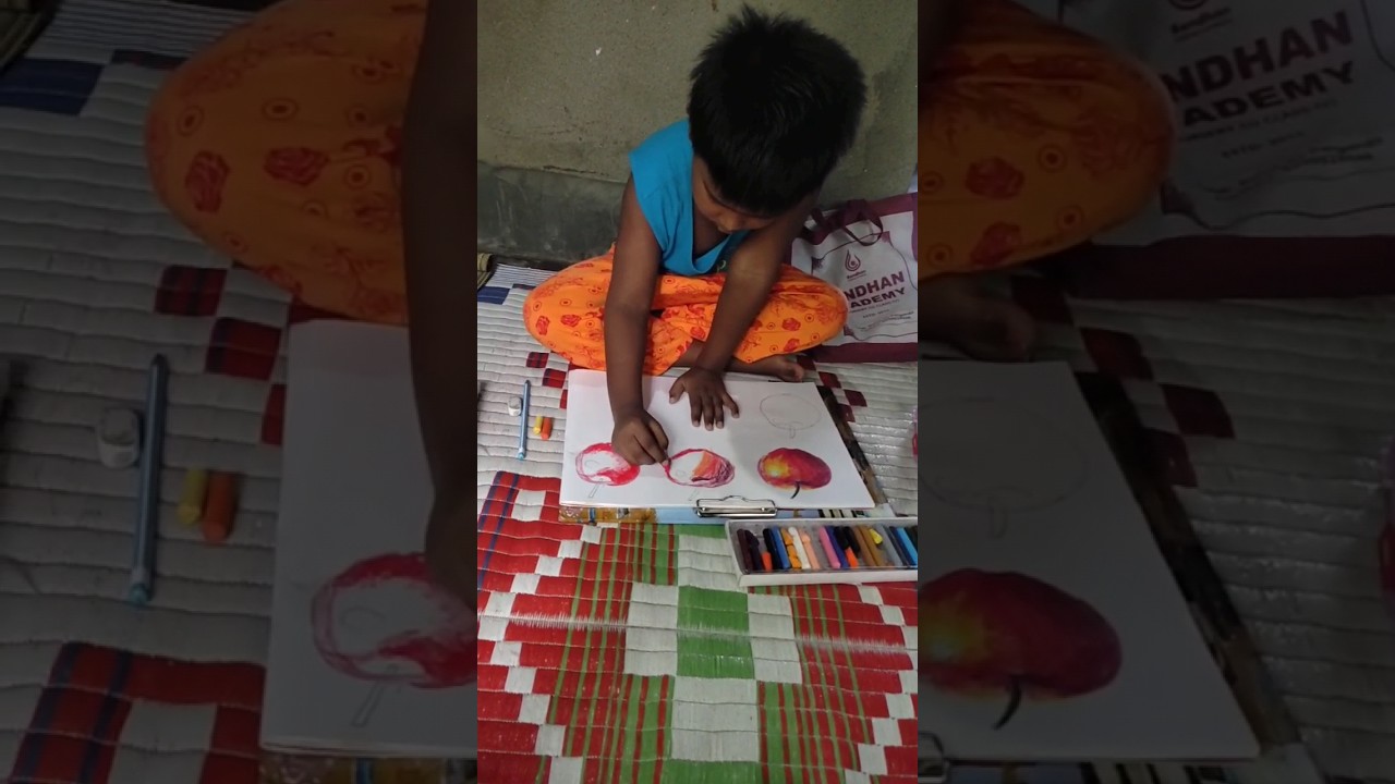 শিল্পী আর্ট স্টুডিও||Simpi Art Studio||Silpi art studio student on drawing||student work