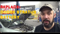 Replace Battery - Dodge Stratus 